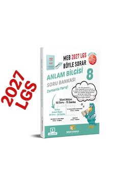 8. Sınıf 2027 Lgs Meb Böyle Sorar Anlam Bilgisi Soru Bankası Video Çözümlü 8. Sınıf 2027 Lgs Meb Böyle Sorar Anlam Bilgisi Soru Bankası Video Çözümlü