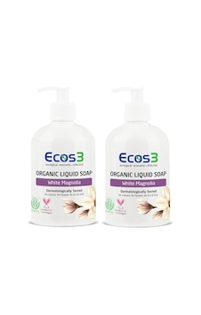 Ecos3 Organik Beyaz Manolya Sıvı Sabun 500 ML x 2 Ecos3 Organik Beyaz Manolya Sıvı Sabun 500 ML x 2
