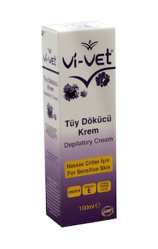 Vi-Vet Hassas Ciltler için Unisex Tüy Dökücü Krem 100 ML Vi-Vet Hassas Ciltler için Unisex Tüy Dökücü Krem 100 ML
