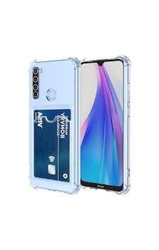 Fibaks Redmi Note 8 Uyumlu Kılıf Kamera Koruma Ve Köşe Korumalı Arkası Kartlıklı Cüzdanlı Darbe Emici Kapak Fibaks Redmi Note 8 Uyumlu Kılıf Kamera Koruma Ve Köşe Korumalı Arkası Kartlıklı Cüzdanlı Darbe Emici Kapak