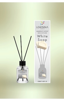 White Soap Bambu Çubuklu Oda Kokusu 120 Ml Beyaz Sabun