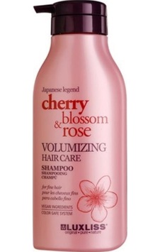 Luxliss Cherry Blossom Rose Volumizing Hair Care Shampoo 500 ML Luxliss Cherry Blossom Rose Volumizing Hair Care Shampoo 500 ML