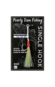 Pearly Team Fishing - Sıngle Hook 40gr - 60gr Kırmızı - 929829343 Pearly Team Fishing - Sıngle Hook 40gr - 60gr Kırmızı - 929829343