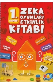 Pal 1. Sınıf Zeka Oyunları Etkinlik Kitabı Pal 1. Sınıf Zeka Oyunları Etkinlik Kitabı