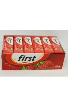 First Duo Çilek Aromalı Sakız 20 x 13.5 G First Duo Çilek Aromalı Sakız 20 x 13.5 G