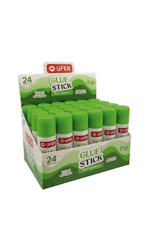 Şeylişeyler - Ufen Stick Yapıştırıcı 21 Gr 24 Adet - Güçlü Ve Hızlı Kuruyan Solvent İçermez Şeylişeyler - Ufen Stick Yapıştırıcı 21 Gr 24 Adet - Güçlü Ve Hızlı Kuruyan Solvent İçermez