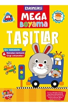 Etkinlikli Mega Boyama - Taşıtlar Etkinlikli Mega Boyama - Taşıtlar