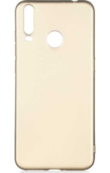 General Mobile 10 Kılıf Zore Premier Silikon Kapak Gold