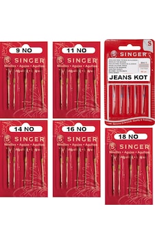 Singer Ev Tipi Aile Dikiş Makine İğnesi Komple Dikiş İğne Seti Singer Ev Tipi Aile Dikiş Makine İğnesi Komple Dikiş İğne Seti