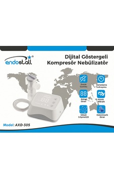 Dijital Göstergeli Kompresör Nebülizatör
