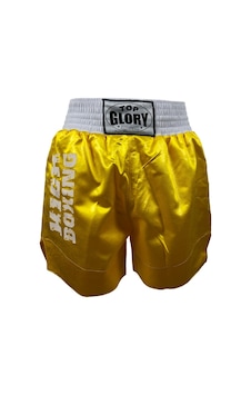 Top Glory Unisex Kick Boks Şortu 6604 Sarı