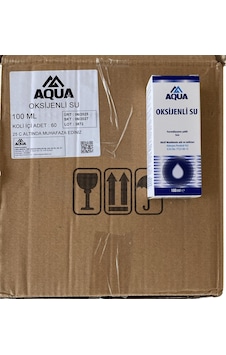 Aqua - Oksijenli Su 100ml - 60 Adet