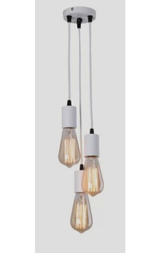 Mylights Modern Spor Üçlü Mat Beyaz Sarkıt Avize Mylights Modern Spor Üçlü Mat Beyaz Sarkıt Avize