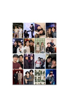 Owl Bag Taekook Forever New Season Desenli Tasarım 16 'lı Fotokart Seti Owl Bag Taekook Forever New Season Desenli Tasarım 16 'lı Fotokart Seti