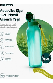 Aquavibe Şişe 1.2l Pipetli Gizemli Yeşil Mutfak Kamp Öteberi Mağazası Yeşil Aquavibe Şişe 1.2l Pipetli Gizemli Yeşil Mutfak Kamp Öteberi Mağazası Yeşil