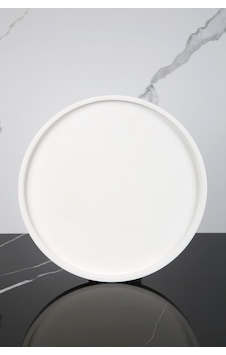Betonmall Mermer Desenli Sunum Tepsisi Yuvarlak Sunum Tabağı Sunumluk 28 Cm - Beyaz Betonmall Mermer Desenli Sunum Tepsisi Yuvarlak Sunum Tabağı Sunumluk 28 Cm - Beyaz
