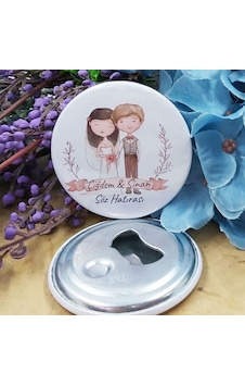 Gelin Damatlı Açacak Magnet Söz Nişan Nikah Hediyesi Nik(30 Adet) Gelin Damatlı Açacak Magnet Söz Nişan Nikah Hediyesi Nik(30 Adet)