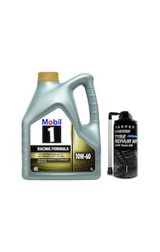 Mobil 1 10W-60 Tam Sentetik Motor Yağı 4 L + Lastik Tamir Kiti 300 ML Mobil 1 10W-60 Tam Sentetik Motor Yağı 4 L + Lastik Tamir Kiti 300 ML