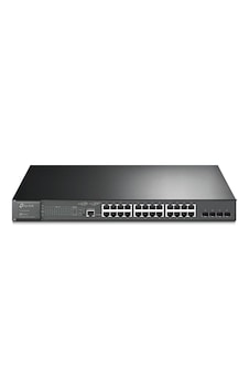 Tp-link Sg3428mp 24 Port Poe Gigabit 4port Gigabit Sfp L3/l2+ Yönetilebilir Rackmount Metal Kasa Switch