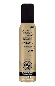 Hobby Saç Köpüğü Keratin 150 Ml