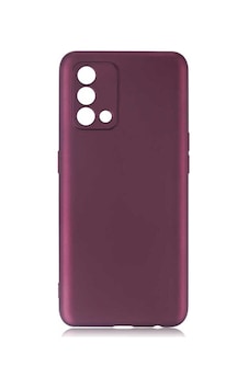 Oppo A74 4g Kılıf Zore Premier Silikon Kapak Mürdüm Oppo A74 4g Kılıf Zore Premier Silikon Kapak Mürdüm