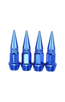 Home Alüminyum Sivri Sibop Kapağı Mavi 4'lü 45mm Home Alüminyum Sivri Sibop Kapağı Mavi 4'lü 45mm