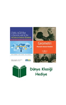 Özel Eğitim Uzmanları İçin Değerlendirme Rehberi + Geometri + Dünya Klasiği Hediye
