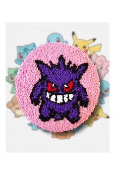 Gengar Pokemon Bardak Altlığı Mor Gengar Pokemon Bardak Altlığı Mor