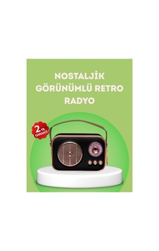 Nostaljik Radyo Usb Ve Fm Özellikli Şık Tasarım Nostaljik Radyo Usb Ve Fm Özellikli Şık Tasarım
