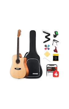 Donner Dad-140c Dreadnought Akustik Gitar Paketi Donner Dad-140c Dreadnought Akustik Gitar Paketi