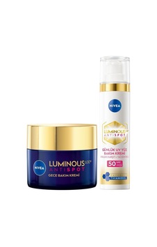 Nıvea Luminous630 Leke Karşıtı Gündüz Yüz Kremi 40ml Ve Luminous630 Leke Karşıtı Gece Kremi 50ml Sku: Zeus8690010506283 Nıvea Luminous630 Leke Karşıtı Gündüz Yüz Kremi 40ml Ve Luminous630 Leke Karşıtı Gece Kremi 50ml Sku: Zeus8690010506283
