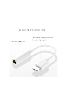 1744 Type C To 3.5mm Kulaklık Ses Çevirici Dönüştürücü Usb Type-c Male To 3.5 Mm Female Stereo Audio Adapter Aux Adaptör Samsun Modeller İle Uyumlu Değildir 1744 Type C To 3.5mm Kulaklık Ses Çevirici Dönüştürücü Usb Type-c Male To 3.5 Mm Female Stereo Audio Adapter Aux Adaptör Samsun Modeller İle Uyumlu Değildir