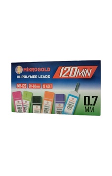 Mikrogold Kalem Ucu Hı-polymer Leards 0.7, 120 Li, 12 Adet, Kalem Aksesuarı