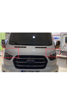 Ford Transit 2014-2025 Far Kaşı Beyaz Ford Transit 2014-2025 Far Kaşı Beyaz