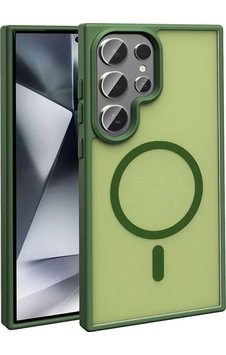 Teleplus Samsung Galaxy Uyumlu S24 Ultra Kılıf M-safe Şarj Özellikli Mat Arka Yüzey Sio Kapak Teleplus Samsung Galaxy Uyumlu S24 Ultra Kılıf M-safe Şarj Özellikli Mat Arka Yüzey Sio Kapak