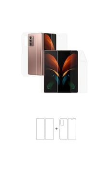 Galaxy Uyumlu Z Fold 2 360 Full Body Ekran Koruyucu Kaplama Ön Arka Yan Darbe Emici Poliüretan Film Galaxy Uyumlu Z Fold 2 360 Full Body Ekran Koruyucu Kaplama Ön Arka Yan Darbe Emici Poliüretan Film