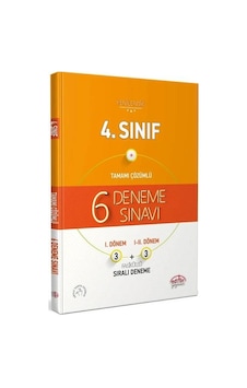 4. Sınıf 6 Fasiküllü Deneme Sınavı Editör Yayınları 4. Sınıf 6 Fasiküllü Deneme Sınavı Editör Yayınları
