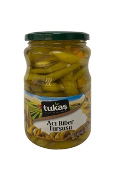 5 Adet Tukaş Acı Biber Turşusu 335 G 5 Adet Tukaş Acı Biber Turşusu 335 G