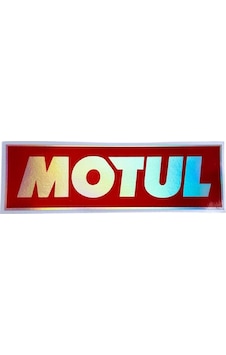Motul Kırmızı Hologram Sticker 15x5 Cm Motul Kırmızı Hologram Sticker 15x5 Cm