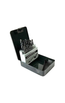 1Mm - 10Mm Arsında Matkap Ucu Seti Siyah-Beyaz 19Pcs Set 1Mm - 10Mm Arsında Matkap Ucu Seti Siyah-Beyaz 19Pcs Set