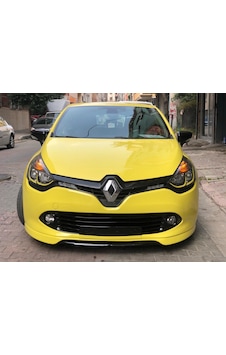 Renault Clio 4 Makyajsız Ön Ek 2 Parça Plastik