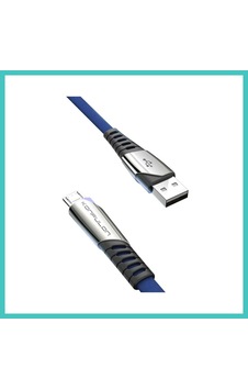 Ny Joy Konfulon Dc16 Micro Usb Kablo 1m 2.4a - Mavi Nyjoybz Ny Joy Konfulon Dc16 Micro Usb Kablo 1m 2.4a - Mavi Nyjoybz
