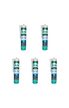Sista Akvaryum Silikonu 340 gr. Şeffaf (5 adet) Şeffaf Sista Akvaryum Silikonu 340 gr. Şeffaf (5 adet) Şeffaf