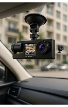 Full Hd Araç İçi Kamera 3 Kameralı Ön Arka İç Kayıt Geniş Açılı Full Hd Araç İçi Kamera 3 Kameralı Ön Arka İç Kayıt Geniş Açılı