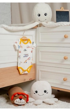Miababy Caravan Theme Y.kol Kısa Tulum Karışık Miababy Caravan Theme Y.kol Kısa Tulum Karışık