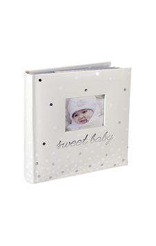 Malden International Designs Sweet Baby Fotoalbum, 160 X 10 Cm, Weiß