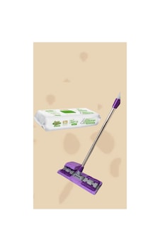 Yer Temizleme Havlusu Ve Uyumlu Mandallı Mop Bby02