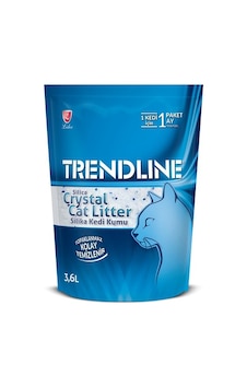 Trendline Tozsuz Silika Kristal Kedi Kumu 3600 ML