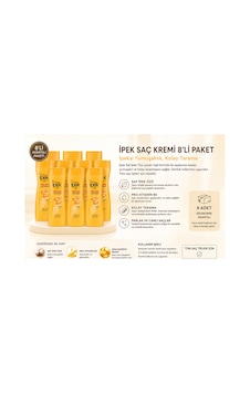 Saç Kremi 480 Ml Tüm Saçlar İçin Pro Vitamin B5 X 8 Adet Saç Kremi 480 Ml Tüm Saçlar İçin Pro Vitamin B5 X 8 Adet