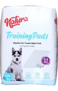 Natura Köpek Eğitim Çiş Pedi Kaydırmaz Bantlı 60 x 60 CM 10'lu Natura Köpek Eğitim Çiş Pedi Kaydırmaz Bantlı 60 x 60 CM 10'lu